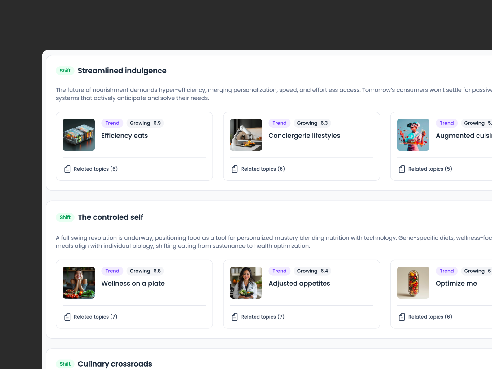 Framework interface
